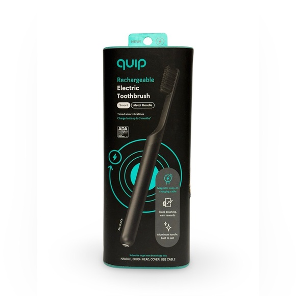 NIB Quip Rechargable Smart Sonic Toothbrush for Adult in Sky Blue - Picture 4 of 4